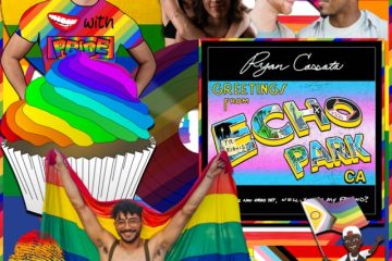 Ryan Cassata, Queer Love Outlaw: Beaming with Pride 🏳️‍🌈 No. 68 (2025) [📷: Brent Faulkner/ The Musical Hype; Kill Rock Stars; Elias Souza, Mario Spencer, Mizuno K, from Pexels; AcatXIo, All_CC0_Public_domain, CatsWithGlasses, David, ernestflowerss, Kelly, M. Harris, Marek Studzinski, OpenClipart-Vectors, from Pixabay]