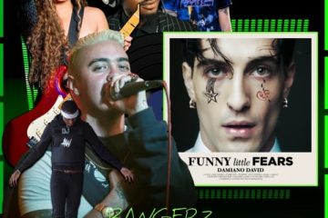 Damiano David, Zombie Lady: Bangerz N Bopz 🔥 No. 81 (2025) [📷: Brent Faulkner / The Musical Hype; Sony Music Italy / Arista; Bigshow Lamar Campton, Daniel Duarte, Eduardo López from Pexels; AcatXIo, djexpectations, OpenClipart-Vectors, Thai Zeo from Pixabay]