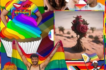 Erica Mason & Jai Black, Queer Christian: Beaming with Pride 🏳️‍🌈 No. 74 (2025) [📷: Brent Faulkner/ The Musical Hype; Erica Mason / RUN Inc.; Elias Souza, Mario Spencer, Mizuno K, from Pexels; AcatXIo, All_CC0_Public_domain, CatsWithGlasses, David, ernestflowerss, Kelly, M. Harris, Marek Studzinski, OpenClipart-Vectors, from Pixabay