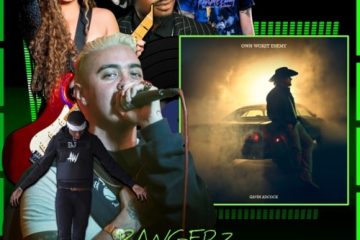 Gavin Adcock, Outside Dog: Bangerz N Bopz 🔥 No. 87 (2025) [📷: Brent Faulkner / The Musical Hype; Thrivin Here Records LLC / Warner Music Nashville; Bigshow Lamar Campton, Daniel Duarte, Eduardo López from Pexels; AcatXIo, djexpectations, OpenClipart-Vectors, Thai Zeo from Pixabay]
