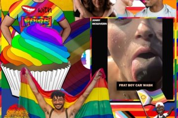 Jonny McGovern, Frat Boy Car Wash: Beaming with Pride 🏳️‍🌈 No. 73 (2025) [📷: Brent Faulkner/ The Musical Hype; Jonny McGovern; Elias Souza, Mario Spencer, Mizuno K, from Pexels; AcatXIo, All_CC0_Public_domain, CatsWithGlasses, David, ernestflowerss, Kelly, M. Harris, Marek Studzinski, OpenClipart-Vectors, from Pixabay