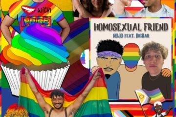 NOJO & DigBar, Homosexual Friend: Beaming with Pride 🏳️‍🌈 No. 81 (2025) [📷: Brent Faulkner/ The Musical Hype; NOJO Hits; Elias Souza, Mario Spencer, Mizuno K, from Pexels; AcatXIo, All_CC0_Public_domain, CatsWithGlasses, David, ernestflowerss, Kelly, M. Harris, Marek Studzinski, OpenClipart-Vectors, from Pixabay]