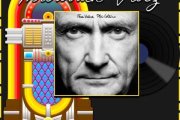 Phil Collins, In The Air Tonight: Throwback Vibez 🕶️🎶 No. 144 (2025) [📷: Brent Faulkner / The Musical Hype; Philip Collins Ltd. / Rhino Entertainment Company; AcatXlo, OpenClipart-Vectors, Speedy McVroom from Pixabay]