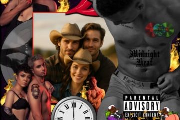 Beats By AI, Straight In The Front Gay In The Back: Midnight Heat 🕛 🔥 No. 81 (2025) [📷: Brent Faulkner / The Musical Hype; Beats By Ai Records; Francesco Ungaro, Hasan Muneer, Natan, Tazz Vaughn from Pexels; AcatXlo, Aristal Branson, Clker-Free-Vector-Images from Pixabay]