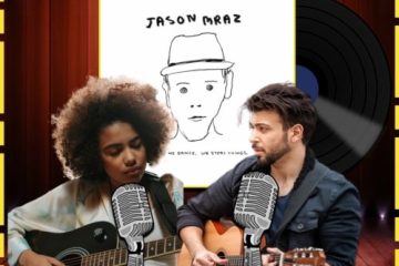 Jason Mraz & Colbie Caillat, Lucky: Dazzling Duets No. 20 (2025) [📷: Brent Faulkner / The Musical Hype; Atlantic Recording Corporation; cottonbro studio, Sachith Ravishka Kodikara from Pexels; andresilva5, OpenClipart-Vectors from Pixabay]
