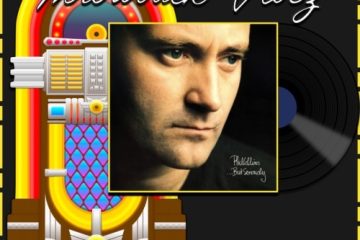 Phil Collins, Another Day in Paradise: Throwback Vibez No. 159 (2025) [📷: Brent Faulkner / The Musical Hype; Philip Collins Ltd. / Rhino Entertainment Company; AcatXlo, OpenClipart-Vectors, Speedy McVroom from Pixabay]