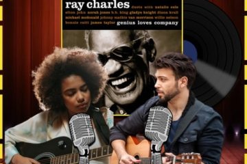 Ray Charles & Norah Jones, Here We Go Again: Dazzling Duets No. 22 (2025) [📷: Brent Faulkner / The Musical Hype; Tangerine; cottonbro studio, Sachith Ravishka Kodikara from Pexels; andresilva5, OpenClipart-Vectors from Pixabay