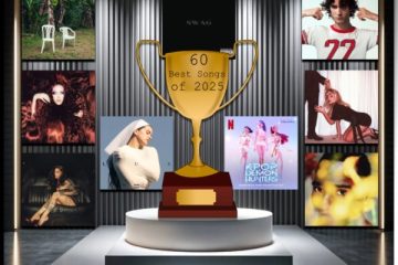 60 Best Songs of 2025 (2025) [📷: Brent Faulkner / The Musical Hype; Amusement, Atlantic Recording Corporation, Create Music Group, Inc., DSING RECORDS, Durand Bernarr, , Interscope, Island, KRA International Inc., RCA, Republic, Rimas Entertainment LLC, SMB Music LLC, Warner AcatXIo; faraindahouse (Artificial Intelligence), OpenClipart-Vectors from Pixabay]