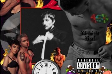 Artemas, baby give me more: Midnight Heat No. 95 (2025) [📷: Brent Faulkner / The Musical Hype; Artemas; Francesco Ungaro, Hasan Muneer, Natan, Tazz Vaughn from Pexels; AcatXlo, Aristal Branson, Clker-Free-Vector-Images from Pixabay]