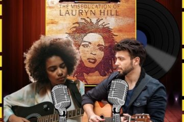 Lauryn Hill & D’Angelo, Nothing Even Matters: Dazzling Duets No. 24 (2025) [📷: Brent Faulkner / The Musical Hype; Ruffhouse Records LP; cottonbro studio, Sachith Ravishka Kodikara from Pexels; andresilva5, OpenClipart-Vectors from Pixabay]