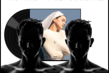 ROSALÍA, Berghain: Wacky Wednesday No. 51 (2025) [📷: Brent Faulkner / The Musical Hype; Columbia; Rich The Barber Font from Font Space; Wendel Natan from Pexels; AcatXlo, OpenClipart-Vectors from Pixabay]