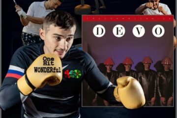 Devo, Whip It: 1 Hit WONDERful No. 4 (2026) [📷: Brent Faulkner / The Musical Hype; Warner Records Inc.; Alexa Popovich, cottonbro studio, ds rexy, Thomas Ronveaux from Pexels; Clker-Free-Vector-Images, Gordon Johnson from Pixabay]