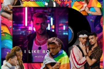Matty M., I Like Boys: Beaming with Pride No. 10 (2026) [📷: Brent Faulkner/ The Musical Hype; Matty M.; Cristyan Bohn, Ketut Subiyanto, Luis Morales Torres, SHVETS production, Uriel Mont from Pexels; Clker-Free-Vector-Images, Gordon Johnson, Wolfgang Eckert from Pixabay]