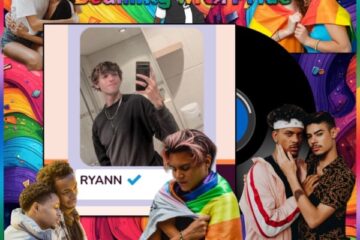 RYANN, Now I’m Swiped You to the Left: Beaming with Pride No. 9 (2026) [📷: Brent Faulkner/ The Musical Hype; RYANN; Cristyan Bohn, Ketut Subiyanto, Luis Morales Torres, SHVETS production, Uriel Mont from Pexels; Clker-Free-Vector-Images, Gordon Johnson, Wolfgang Eckert from Pixabay]