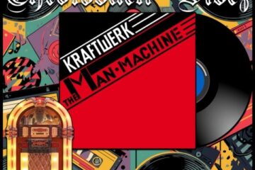 Kraftwerk, The Model: Throwback Vibez No. 26 (2026) [📷: Brent Faulkner / The Musical Hype; Ralf Hütter /Kraftwerk/ Parlophone Records Ltd.; Clker-Free-Vector-Images, Gordon Johnson, schubinger from Pixabay]