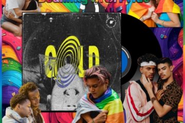 Asbjørn & La Boum Fatale, gold: Beaming with Pride No. 22 (2026) [📷: Brent Faulkner/ The Musical Hype; Body of Work; Cristyan Bohn, Ketut Subiyanto, Luis Morales Torres, SHVETS production, Uriel Mont from Pexels; Clker-Free-Vector-Images, Gordon Johnson, Wolfgang Eckert from Pixabay]