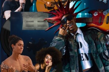 Billie Eilish, WILDFLOWER: Bangerz N Bopz No. 28 (2026) [📷: Brent Faulkner / The Musical Hype; Darkroom / Interscope; Art Laurence Luzon, cottonbro studio, Osmar Vasques, Sebastian Ervi, Wallyson Nascimento from Pexels; Gordon Johnson from Pixabay]