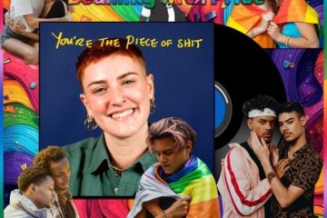 Rio Romeo, You’re The Piece of Shit: Beaming with Pride No. 44 (2026) [📷: Brent Faulkner/ The Musical Hype; Rio Romeo / AWAL Recordings America, Inc.; Cristyan Bohn, Ketut Subiyanto, Luis Morales Torres, SHVETS production, Uriel Mont from Pexels; Clker-Free-Vector-Images, Gordon Johnson, Wolfgang Eckert from Pixabay]