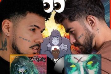 Rob Zombie vs. Kid Souf: Face Off No. 16 (2026) [📷: Brent Faulkner / The Musical Hype; Geffen Records, Rob Zombie, Universal Music Publishing Group; fotografoedsonj ed, Marlon Schmeiski from Pexels; Clker-Free-Vector-Images, Gordon Johnson from Pixabay]