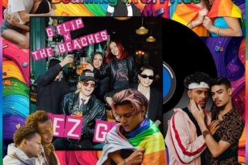 G Flip & The Beaches, LEZ GO!: Beaming with Pride No. 49 (2026) [📷: Brent Faulkner/ The Musical Hype; G-Flip / AWAL Recordings America, Inc.; Cristyan Bohn, Ketut Subiyanto, Luis Morales Torres, SHVETS production, Uriel Mont from Pexels; Clker-Free-Vector-Images, Gordon Johnson, Wolfgang Eckert from Pixabay]
