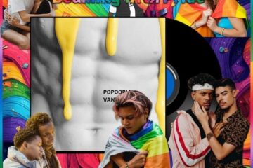 Popdorian, Vanilla: Beaming with Pride No. 51 (2026) [📷: Brent Faulkner/ The Musical Hype; Popdorian; Cristyan Bohn, Ketut Subiyanto, Luis Morales Torres, SHVETS production, Uriel Mont from Pexels; Clker-Free-Vector-Images, Gordon Johnson, Wolfgang Eckert from Pixabay]