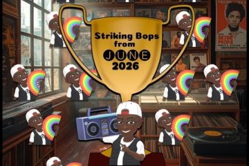 Striking Bops from June 2026 [📷: Brent Faulkner / The Musical Hype; Gordon Johnson, OpenClipart-Vectors from Pixabay]