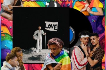 Jake Wesley Rogers, Lavender Forever: Beaming with Pride No. 63 (2026) [📷: Brent Faulkner/ The Musical Hype; Facet Records / Warner Records, Inc.; Cristyan Bohn, Ketut Subiyanto, Luis Morales Torres, SHVETS production, Uriel Mont from Pexels; Clker-Free-Vector-Images, Gordon Johnson, Wolfgang Eckert from Pixabay