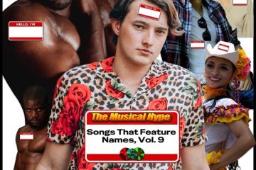 Songs That Feature Names, Vol. 9 (2026) [📷: Brent Faulkner / The Musical Hype; Artem Podrez, Geff Ferreira, Mike Jones, Oscar Carbajal, Polina, Sephina Cornwall, Talal Hakim from Pexels; Gordon Johnson, Maicon Fonseca Zanco from Pixabay]